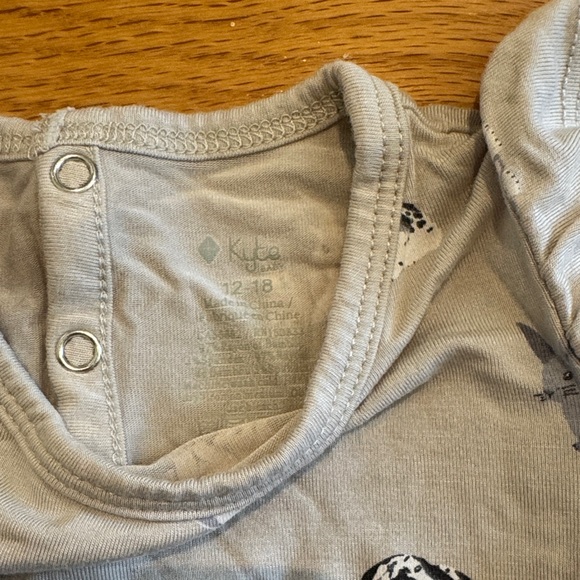 Kyte Baby Bunny Twirl Bodysuit Dress - Picture 2 of 3